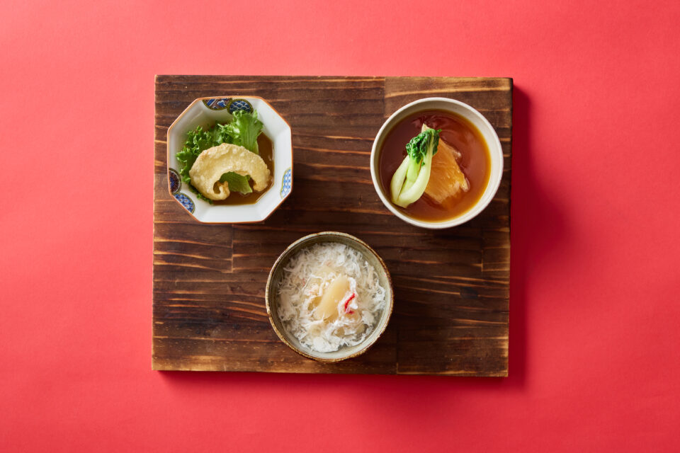 中国料理 龍鳳 ふかひれ食べ比べ
