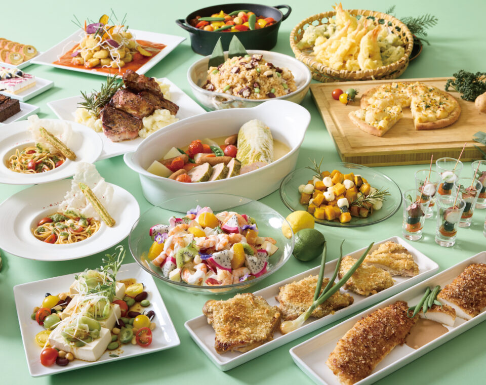 【6月30日(月)まで】ザ・ループ<br />
初夏を彩る爽やかランチ&ディナービュッフェ