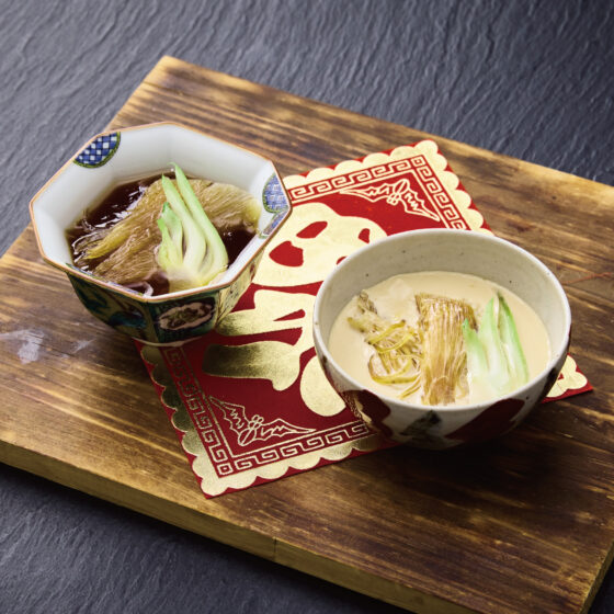 中国料理 龍鳳 ふかひれ食べ比べ