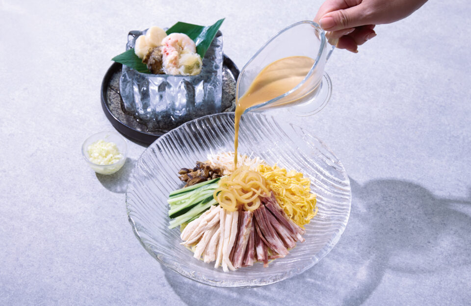 季節限定龍鳳冷麺