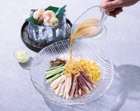 季節限定龍鳳冷麺