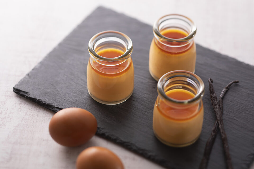 濃厚たまごのバニラプリン