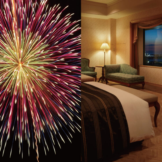 【7月31日(金)限定】堺大魚夜市の花火をお部屋で楽しむ宿泊プラン