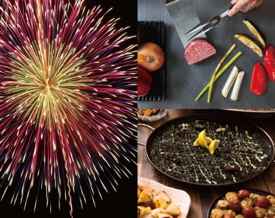 堺 夏の風物詩 堺大魚夜市花火 × ホテルディナー