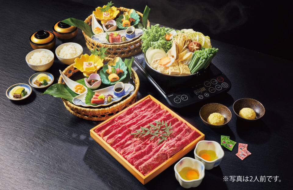 【11月1日(日)より】「日本料理 なにわ」が新たにオープン 大阪ウメビーフを味わう関西風すき焼きが登場の画像